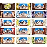 Davina Energy OatSnack Riegel - MIX Box - Haferflocken Kohlenhydrat Riegel, von Hand gemacht, 15 Riegel (980 g)