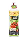 COMPO BIO Tomatendünger – natürlicher Spezial-Flüssigdünger – für alle Tomatensorten – 1,3 Liter