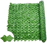 Künstlicher Sichtschutz Gartenzaun Landschaftsbau Gartenzaun UV-lichtgeschützt grün Kunstspalier Balkon Sichtschutz Hecke Wand (Farbe: 1,5 x 7 m, Größe: ) (1,5 x 4 m)