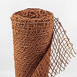 Ufermatte Böschungsmatte I Zum Sonderpreis I Kokosgewebe Kokosfaser-Matte 1m breit I Teichrand Pflanzen Wurzel-Schutz Kokosgeflecht Hangsicherung Bewuchsmatte (10m)