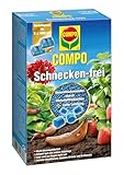 COMPO Schnecken-frei - Schneckenkorn - regenfest - Streugranulat gegen Schnecken im Vorteilspack - reicht für bis zu 800 m² - 2x200 g, Schneckenfrei, Blau