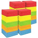AIDEA Mikrofasertücher Mikrofaser Reinigungstücher 100 Pack, Allzweck Autotuch, fusselfrei, kratzfrei, saugfähige Microfasertücher für Autos, SUVs, Wohnmobile und Boote Geschenke, 30X30 cm