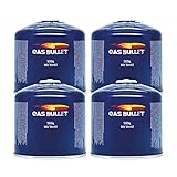 Gas Bullet ® Gaskartusche 500g passend für Gaskocher und Geräte mit Schraubventilanschluss | Gaskartusche EN417 | Ventilkartusche für Camping (4)
