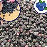 BULK & Tasty. Gefriergetrocknete Heidelbeeren 600g Ganze - Trockenfrüchte Dried Wild Blueberry 100% Pur - Früchte Snack Wilde Gefriergetrocknete Beeren - Getrocknete Heidelbeeren