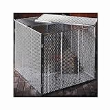 Brista 585163 Deckel Zu Silo, 80cm x 80cm, Silber, 2 Stück