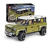 COIL Spielbausteine, Bausteinset, Bauklötze, Baukasten, Autoblöcke, Spielbauklötze, Geländewagen, Range Rover SUV, Tür öffnen, grün, für Kinder ab 8 Jahren, Modell: 13175, 2668 St.