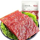 Schweinefleisch Jerky,Chinesische Snacks,100g Trockenfleisch Eiweiß Snacks - High Protein Snack für Outdoor,Leckeres Trockenfleisch vom Schwein