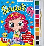 Meerjungfrau-Aquarell-Malbuch