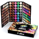 FantasyDay 120 Farben Hochpigmentierte Warme Natürliche Matt Schminke Lidschatten Palette Makeup Kit - Augenschatten Eyeshadow Make Up Kosmetik Make-up Palette Schimmer Set
