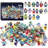 Building Blocks, Space Alien Figuren Peluche Spielmodell Kit Bricks Klassisches Kinderspielzeug für Kinder Geschenk Mini Statuen, Unter Uns Spielmodell (82300)