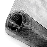 Fliegengitter katzenschutz fenster Verstellbares DIY-Fenstergitter, Insektenschutz, Moskitonetz, Katzenfensterschutz, Einfach zu Installieren (100X130CM)