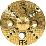 Meinl Cymbals HCS Trash Stack — 14 Zoll (Video) Schlagzeug Becken (35,56cm) Messing, Traditionelles Finish (HCS14TRS)