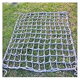Robustes Kletternetz, 1 x 2 m, Seilleiter für Erwachsene, ideal für Hinterhof, Spielplätze, Wanddekoration und vielseitige Outdoor-Aktivitäten