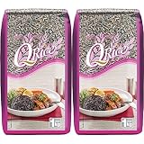 Q RICE Rice Berry – Schwarzer Jasminreis, aromatisch, exotisch, Ideal für asiatische Gerichte – 1 x 1 kg (Packung mit 2)