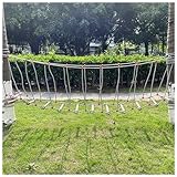 Double Slackline Zubehör, Outdoor Hindernis-Trainingsplatz Ninja Seil Spielplatz Seil Leiter Brücke