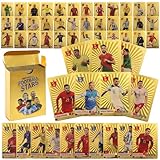 FußBall Karten, Gold FußBallkarten, 55pcs Fussball Karten, Fussballkarten, Fussball Karten 2023/2024, FußBallkarten Saison 2023/2024, Champions League-Fußball-Sammelkarte, Geschenk für Fans World