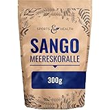 Sango Meereskoralle Pulver In Großer Packung Mit 300g - Mit Natürlichem Calcium Und Natürlichem Magnesium Im 2:1 Verhältnis