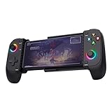 Trust Gaming GXT 735 Mylox Bluetooth Handy Controller für Iphone/Android /PS5 / Xbox, 12 Stunden Spielzeit, Dual-Feedback-Vibration, RGB-Beleuchtung, Handheld Wireless Gamepad, Mobile Gaming, Schwarz