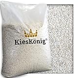 Kieskönig Kalkgrit fein Vogelgrit Grit Hühner Legehennen Geflügelkalk Futterkalk Hühnerkalk 25 kg Sack Körnung 1,2 bis 1,9 mm