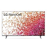 LG NanoCell 43NANO756PR 43 Zoll Ultra HD LED Smart TV mit 4K Quad Core Prozessor, WLAN, WebOS 6.0, Filmaker Mode, Game Optimizer, Google Assistant und Alexa integriert, Zeigerfernbedienung