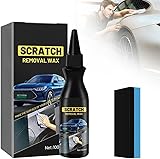 Kratzer Entferner Auto,Autopolitur Scratch Remover, Autolack Reparatur Polieren Paste Mit Anti-Kratzer Schutz, Entfernt Kratzer Effektiv Und Schnell (1 PCS)