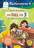 Ein Fall für 3. Ein rätselhafter Einbruch: Büchersterne. 1./2. Klasse