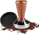 Relota Kaffee Tamper Set,Espresso Tamper 51mm, Kaffeestampfer aus Edelstahl, inkl Tampermatte, Design Kaffee Tamper, für perfekten Cafes und Kaffeeliebhaber
