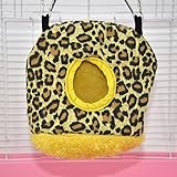 Yiming 88 Vogelnest, Wellensittiche, hängende Hängematte, Vogelnest, Sommer, atmungsaktiv, Plüsch, Schuppen, Hütte, Papageien, Liebe, Vögel, Papageien, Liebesnest (11 x 10 x 15 cm, G)