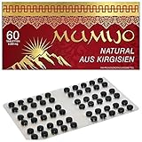 MUMIJO 100% Natural - Original aus Kirgisistan(Kirgisien) - Мумиё (MINERALERDE,Mumie, Mumijo), 60 Tabletten