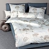 Janine Design Interlock Feinjersey Bettwäsche Carmen 53059-07 Taupe Kissenbezug einzeln 80x80 cm