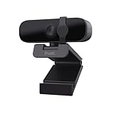 Trust Oran 1080p Webcam PC, Full HD USB Web Cam mit Blickschutzfilter, PC Kamera mit Mikrofon, Fixfokus 30 FPS, 85% Recyclingkunststoff, Videokamera für Laptop Desktop Mac Windows Zoom Teams