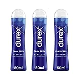 Durex Play Feel Gleit- und Erlebnisgel 3er Pack (3 x 50 ml)