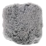 SHINEOFI Mikrofon Windschutz aus Kunstpelz Kompatibel mit Sennheiser Effektiver Geräusch und Windschutz Einfaches Design Praktische Mikrofonabdeckung