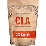CLA Kapseln - 210 Kapseln - 3000mg pro Tagesdosierung - Hochdosiert - Konjugierte Linolsäure