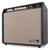 Rocktile GA-60 Mark Gitarrenverstärker - 60 Watt Gitarrencombo - 2 Kanäle (Normal/Drive) - 12' Speaker - Kopfhöreranschluss und AUX-In - 2-Band-EQ - Federhall-Effekt und Effektweg - Schwarz
