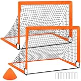 CATCHLUCK Fußballtor Kinder Pop Up Fussballtore für Kinder Garten Fussball Tor Outdoor Fussballtor mit Tragetasche, Gleb