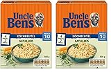 Uncle Ben's Natur Reis, 10 Minuten Kochbeutel, 1 Packung (1 x 500g) (Packung mit 2)