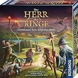 KOSMOS 682804 Der Herr der Ringe - Gemeinsam zum Schicksalsberg, kooperatives Familienspiel, für 1-4 Personen, ab 10 Jahre, Abenteuer-Spiel, spannendes Brettspiel