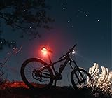 PEDALUXX Fahrradleuchten-Set I gemäß StVZO zugelassen I LED-Fahrradlampe I Fahrradlicht vorne Fahrradlicht hinten hell (30/15 Lux I Batterie-Fahrradleuchtenset)