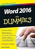 Word 2016 für Dummies