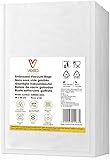 Vesta Precision Vakuumbeutel für Lebensmittel | Geprägte Beutel für alle Vakuumierer | BPA-frei, gefrier-, mikrowellen- & sous-vide-geeignet | 38 x 45 cm, 50 Stück