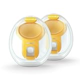 Medela Hands-Free Collection Cups, kompatibel mit Freestyle Flex, Pump in Style mit MaxFlow und Swing Maxi Elektrische Milchpumpen, 1 Set mit 2 Tassen