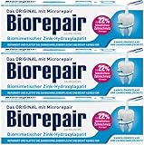 3x Biorepair Zahncreme – Karies und Zahnschmelzschutz – Repariert und glättet die Zahnschmelzoberfläche und beugt Karies vor – mit 22% künstlichem Zahnschmelz microRepair – 75ml