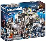 PLAYMOBIL Novelmore 70220 Große Burg von Novelmore, mit raffiniertem Burgtor, integriertem Katapult, Balliste, Aufzug und Steinabwurf, Ab 8 Jahren
