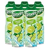 Teisseire Getränke-Sirup Lime/Limette 600ml - Sirup der genauso schmeckt wie die Frucht (5er Pack)