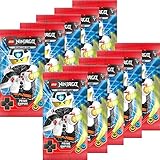 Blue Ocean Lego Ninjago - Serie 5 Trading Cards - 10 Booster ( 50 Cards )- Deutsch