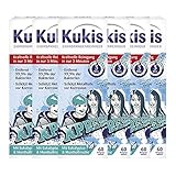 Kukident Kukis Zahnspangen-Reiniger - Tabs zur Reinigung von losen Zahnspangen - 6 x 60 Tabletten