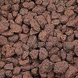 Lavastein Lavagranulat Grill Pflanzen Lavamulch für Garten Rot 16-32 mm 20L Aquarium Filtermaterial Lava Vulkanstein Lavakies