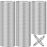 IPXEAD 100 Stück Schlüsselring, 25mm Durchmesser Schlüsselringe für Schlüsselanhänger Ring