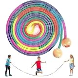 Lange Springseil, Springseil Sport, 5M Springseil für Mehrspieler, Gruppen Seil für Kinder und Erwachsene Seilspringen (C)